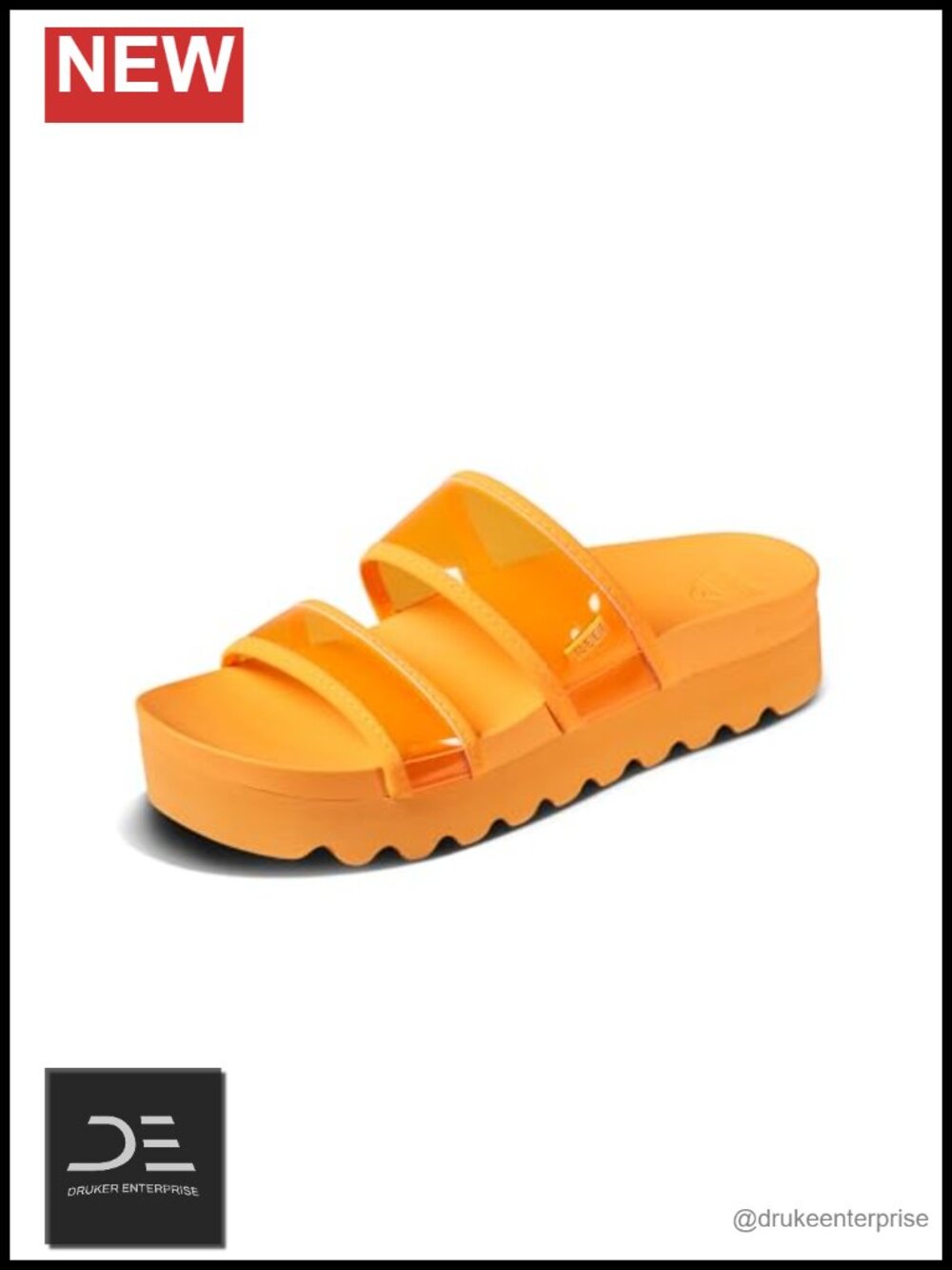 Women's Vista Hi Energy Slide Sandal with Arch Support, Chunky Lug Sole,